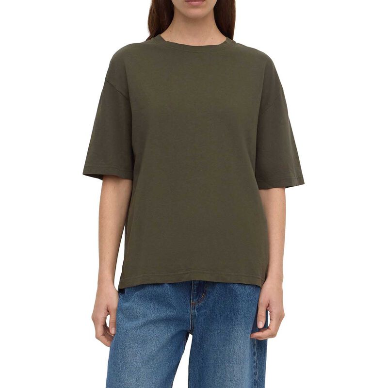 Assembly Label Kira Cotton Hemp Tee Dark Military image number 0